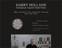 Tablet Screenshot of harry-holland.com